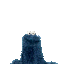 an image of a cookie monster made out of lego blocks
