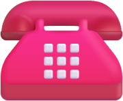 a pink phone with white dots on it