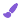 an image of a purple object on a white background