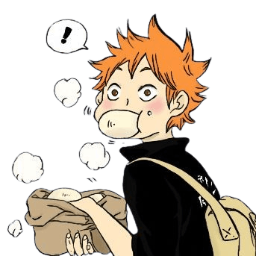 hinata gorging random