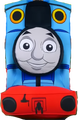 a thomas the tank engine with a hat on
