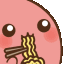 eating noodles while im noodlin random