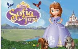 a picture of a girl in a princess dress