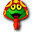 a picture of a frog wearing a hat