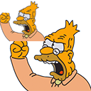 old man yells at old man random