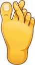 crossed toes random