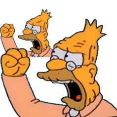 old man yells at old man random