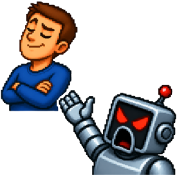 ai yells at human random