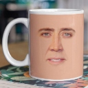 cage coffee mug random
