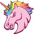 unicorn laser eyes random