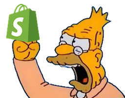 old man yells at shopify random
