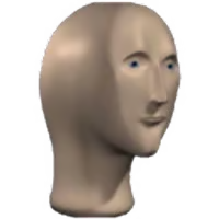 a white mannequin head with blue eyes