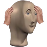 a person holding their head to their forehead