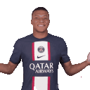 mbappe goal arm tuck random