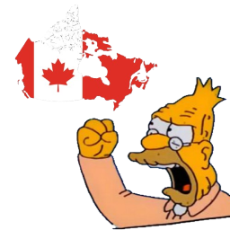 old man yells at canada random