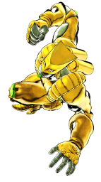 a picture of a cartoon character in yellow