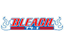 the bleach logo on a black background