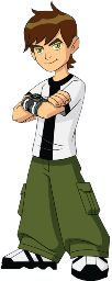 a cartoon character with a camera in his hand