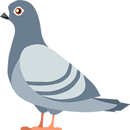 a bird sitting on top of a piece of paper