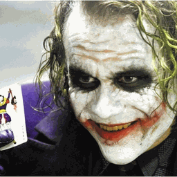 joker with card random