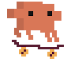 claude skateboard random