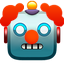 robot clown random