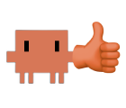 claude thumbs up random