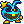 a pixellated image of a cartoon character
