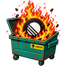 linear dumpsterfire random