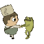 greg frog dancing spinning otgw random
