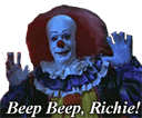 pennywise it beep beep richie random