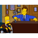 simpsons conan bart dance random