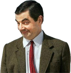 a man in a suit with a red tie