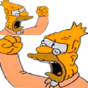 old man yells at old man random