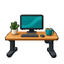 standing desk random