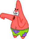 patrick boo thumbs down random