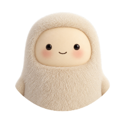 a stuffed animal with a white fur coat