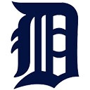 the detroit tigers logo on a white background