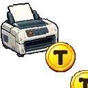 token printer random