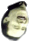 a black and white photo of a man's face