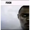 a picture of a man with a cross on his face