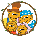 a picture of a group of bears in a basket