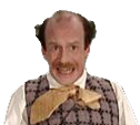 a man wearing a vest and bow tie