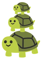 turtles all the way down random