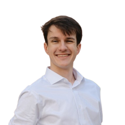 a man in a white shirt and tie