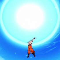 goku spirit bomb random
