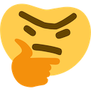 a yellow smiley face with brown eyes