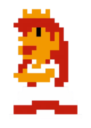 princess peach pixels random