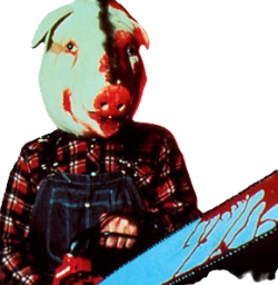 motel hell pig chainsaw random